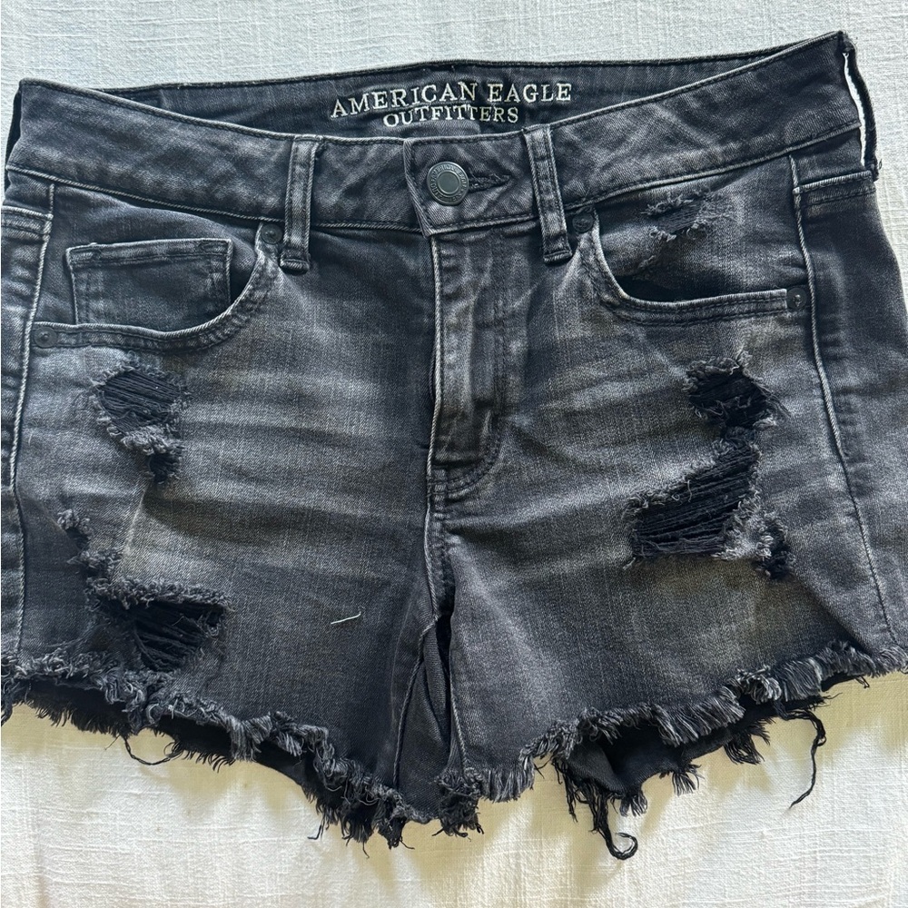 American Eagle Midi Jean Shorts